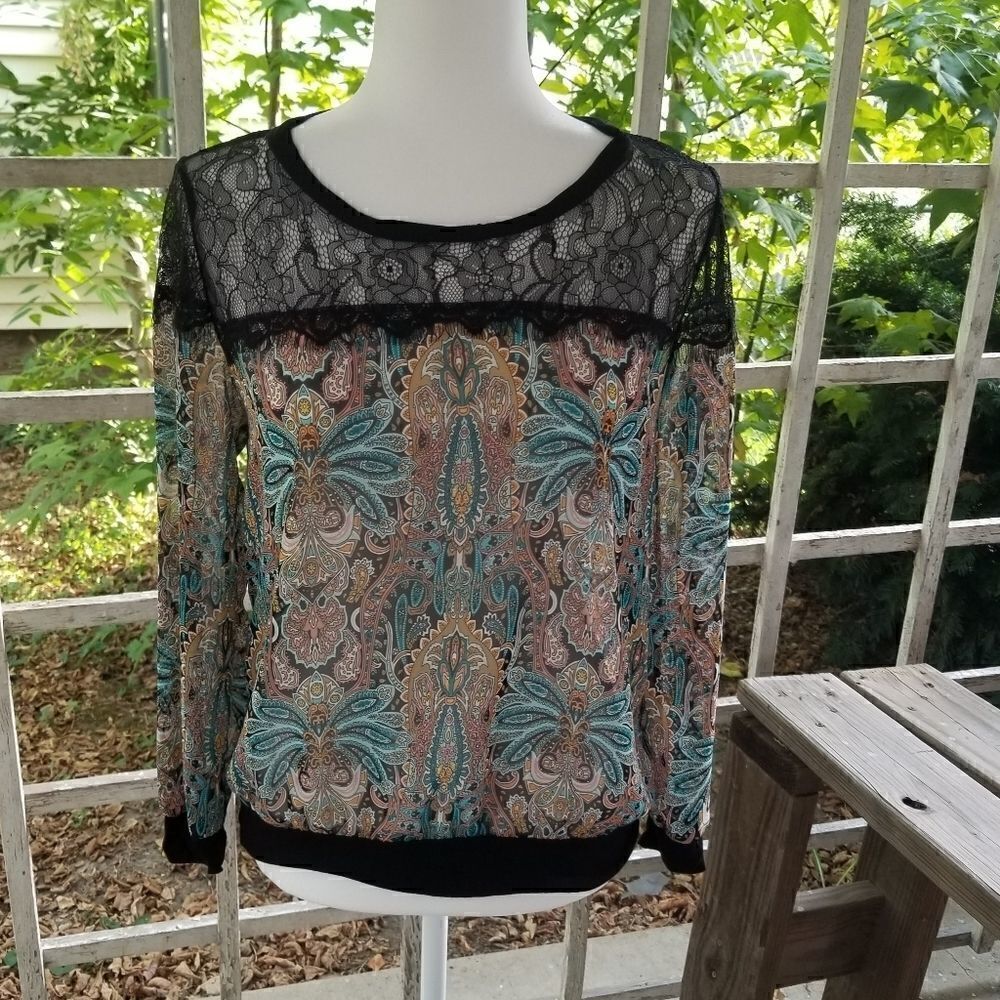 West Kei Women's Blouse Top Size Small S 📦